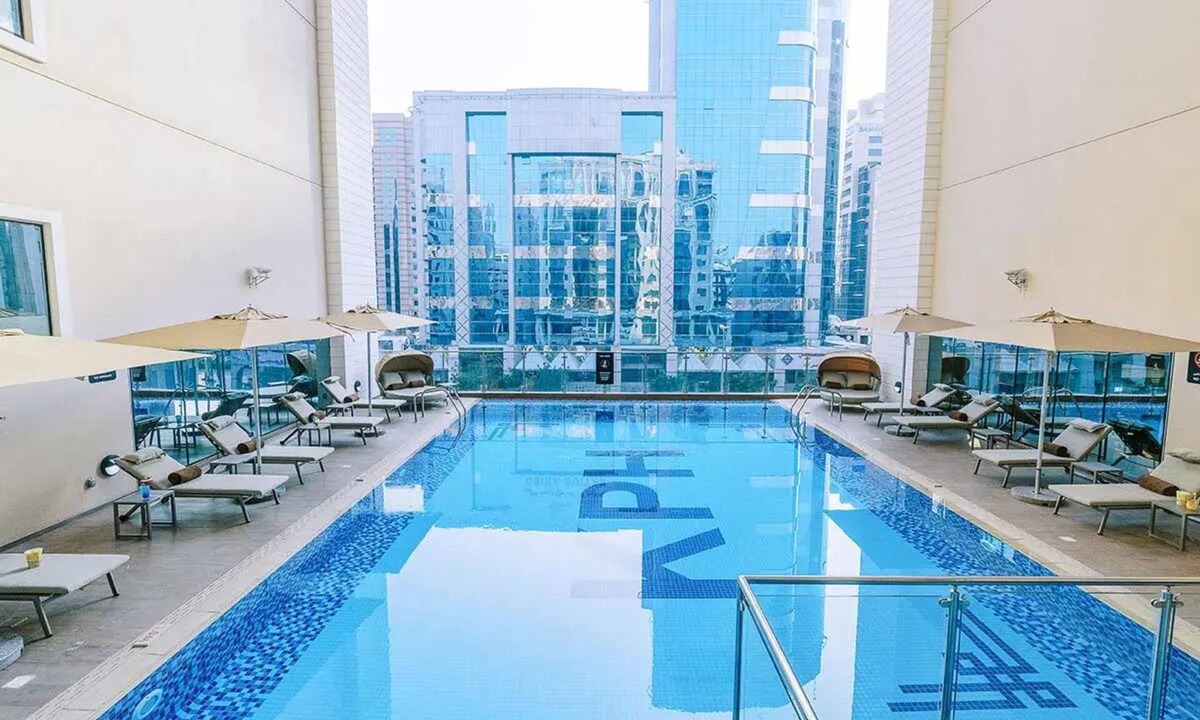Al Muraqqabat Hotel | 2 Units | Skyline Thrill Retreat | Burj Khalifa, Dubai Frame & Rooftop Pool