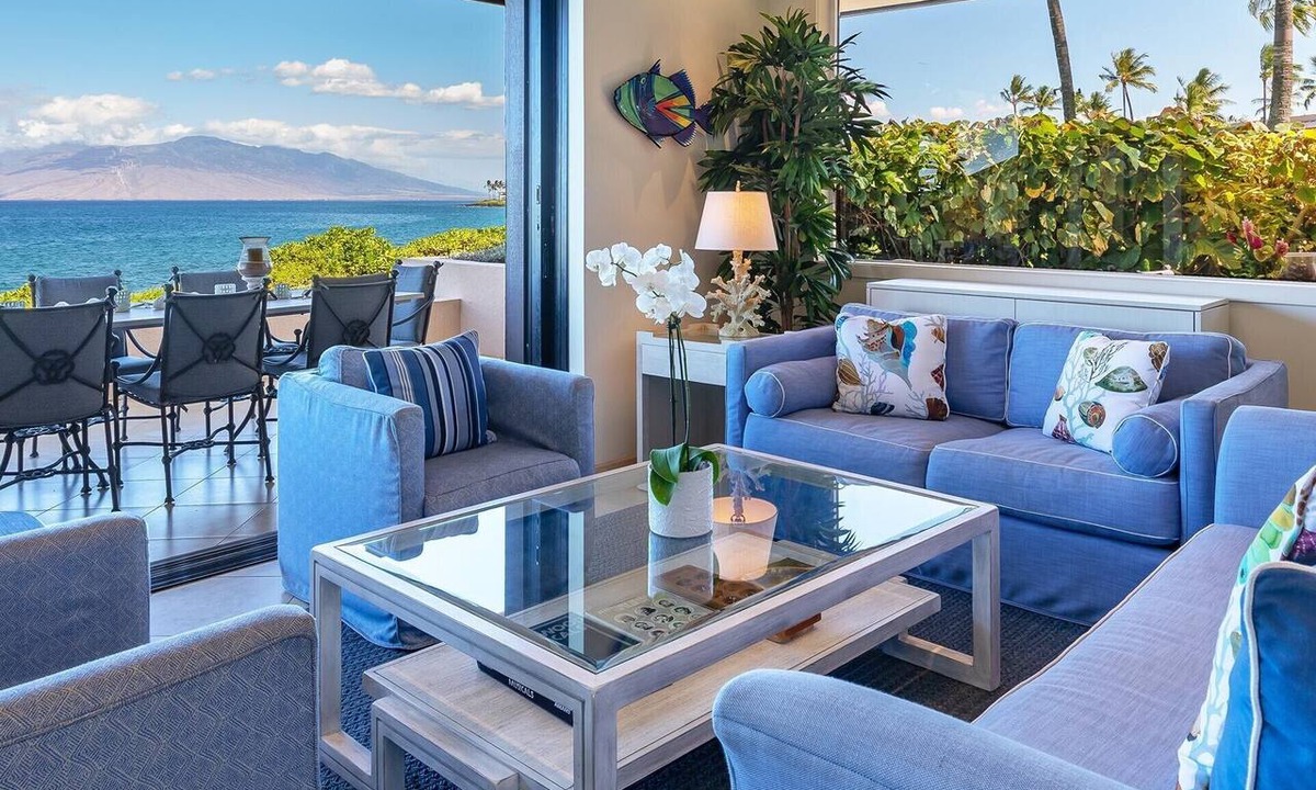 Wailea Condo | 3BD Oceanfront - Great for Families | Makena Surf F112