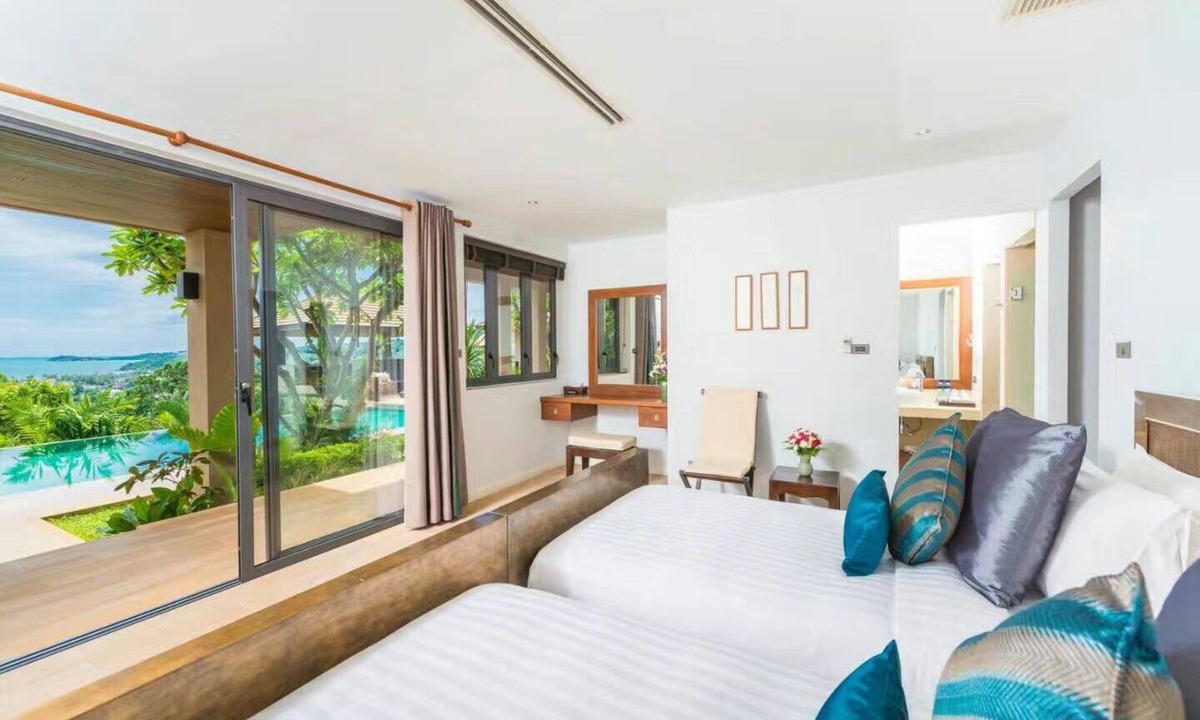 Bophut House | Baan Ling Noi sea view 4 bedrooms