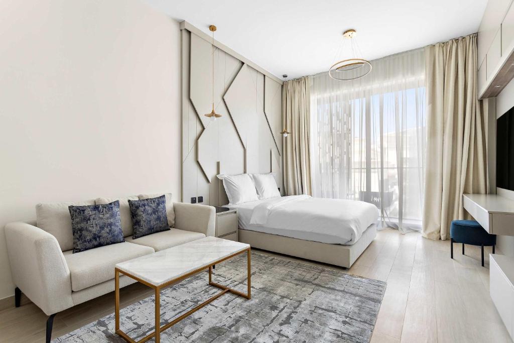Al Barsha Apartment | Charming Studio in Arjan with pool and gym
