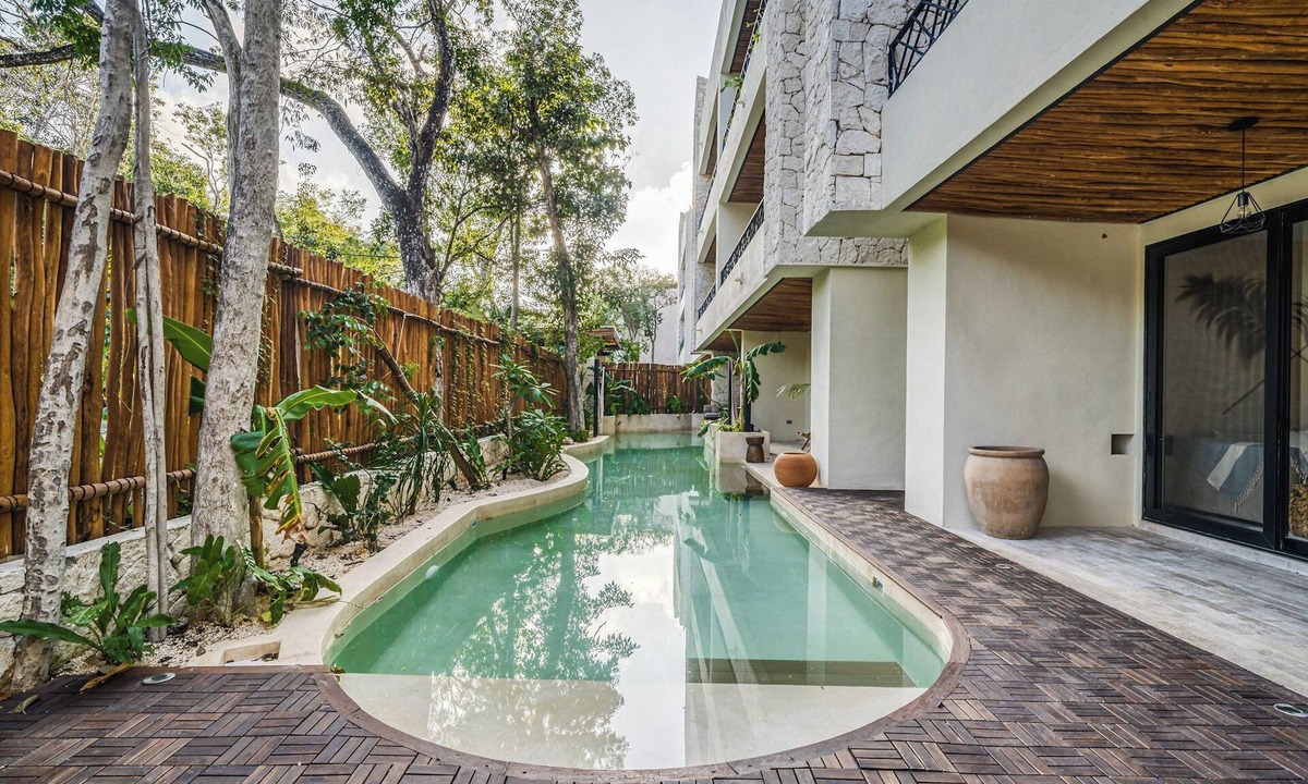 Zama Apartment | Chic 3-bedroom PENTHOUSE with private Pool & Sunset Terrace - Tulum