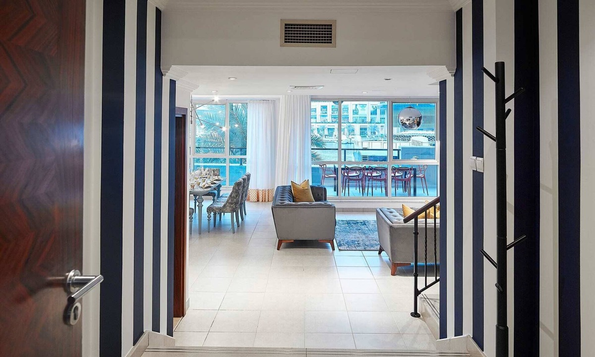 Al Sufouh 2 Apartment | Dream Inn - 4BR Duplex Apartment in Dubai Marinan