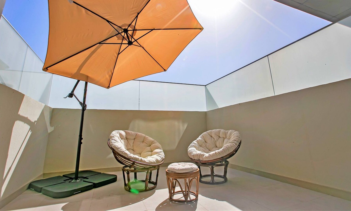 Jumeirah Village Apartment | Fabulous stay Park View - Superior Studio balcony