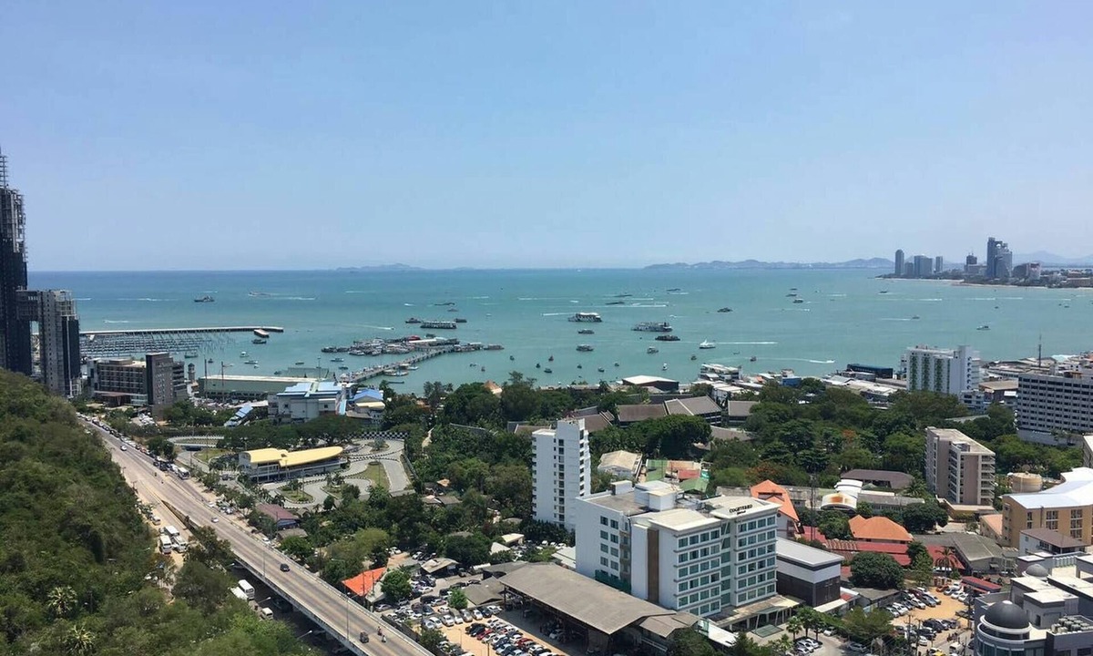 South Pattaya Condo | Great Pattaya Bay Seaview 30th Floor 1br 1bth