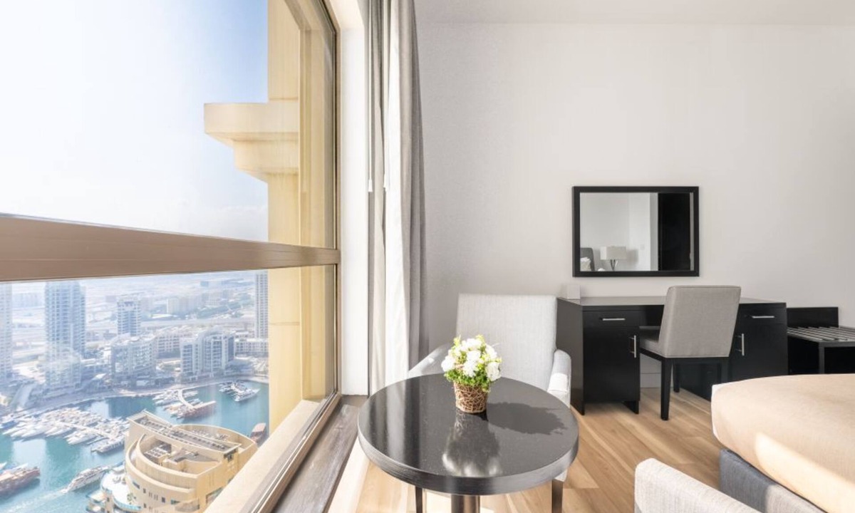 Jumeirah Beach Residence Condo | Luxe Marina View Retreat! 2BR