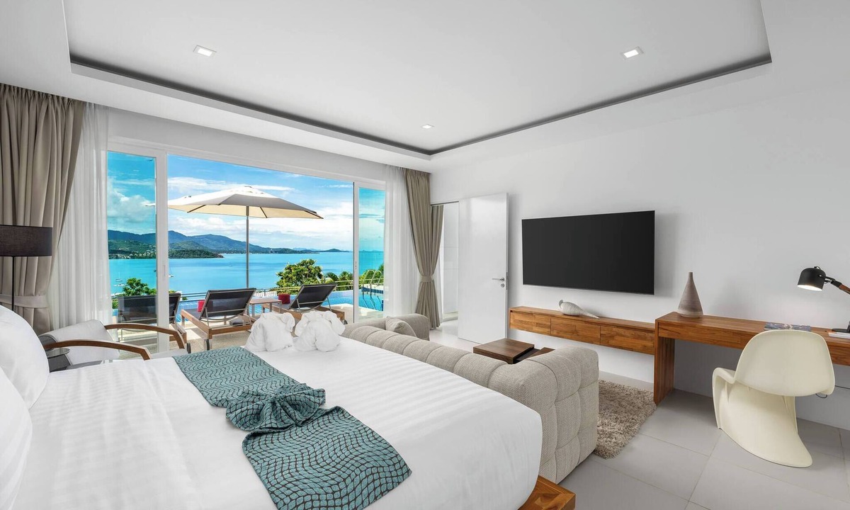 Plai Laem Apartment | Luxury Sea View Apartment AB at UniQue Residences
