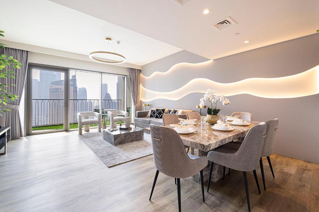 Za'abeel 2 Apartment | Magnificent New 3BR Incredible Burj Khalifa View