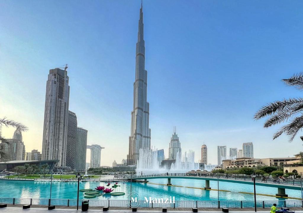 Downtown Dubai Villa | Manzil life - Lavish Duplex 3BR in Downtown with Dubai Fountain and Burj Khalifa Views