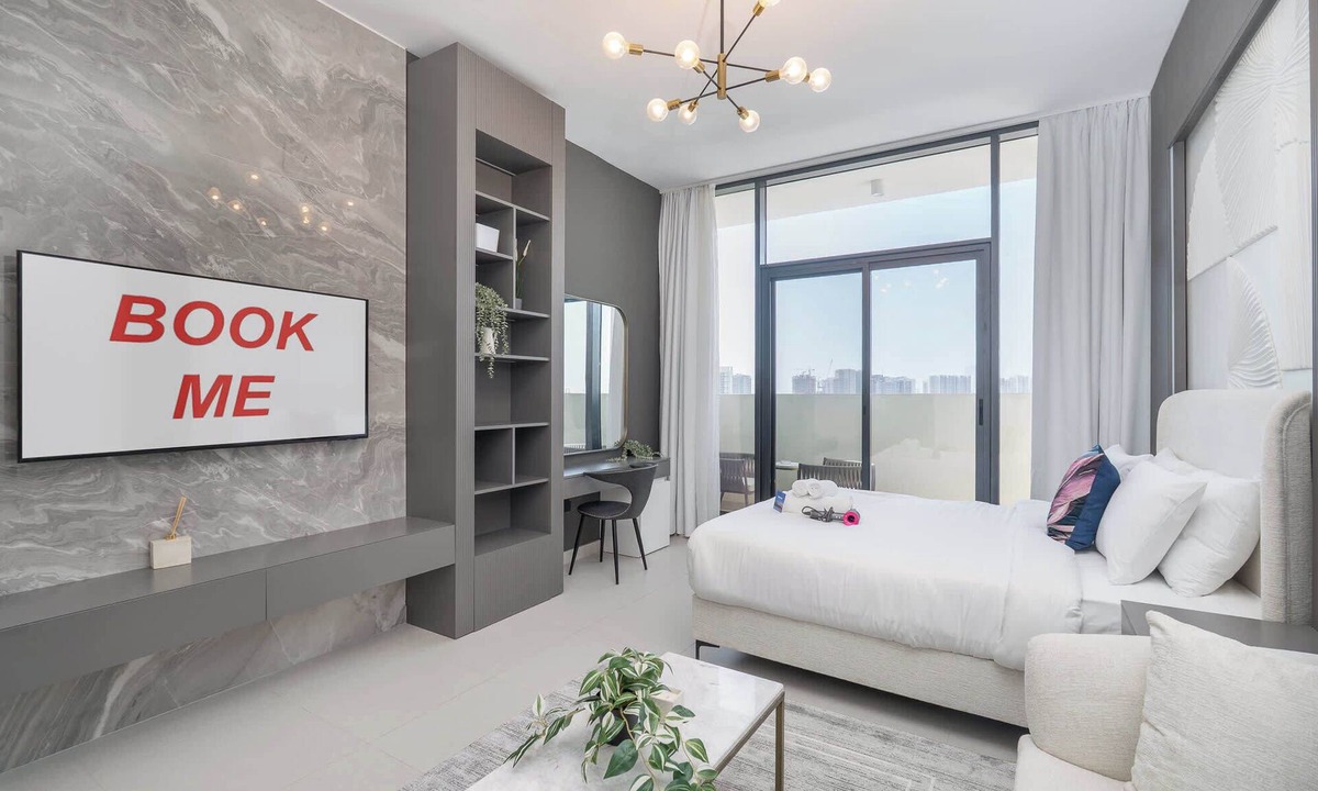 Dubai Apartment | Modern Studio Retreat in Al Furjan - Sleeps 2!