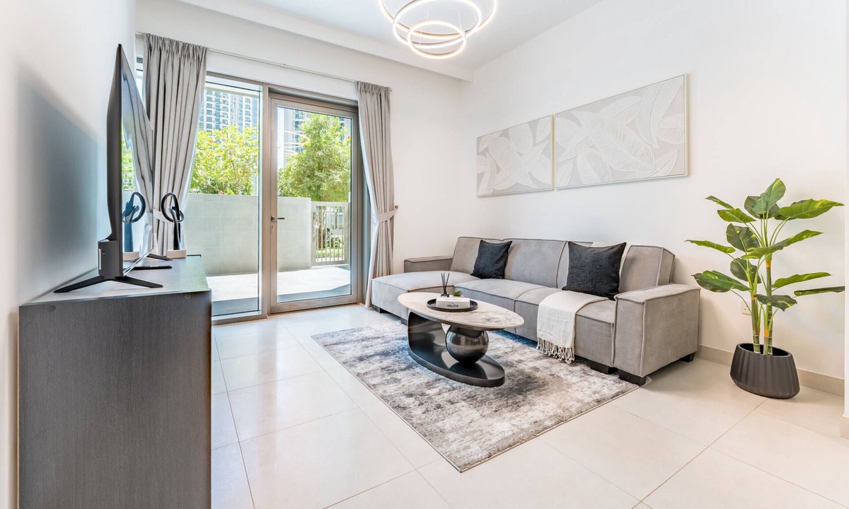 Dubai Apartment | Near Dubai Water Canal 1BR with Spacious Balcony, Creekside 18 A, Creek Harbour