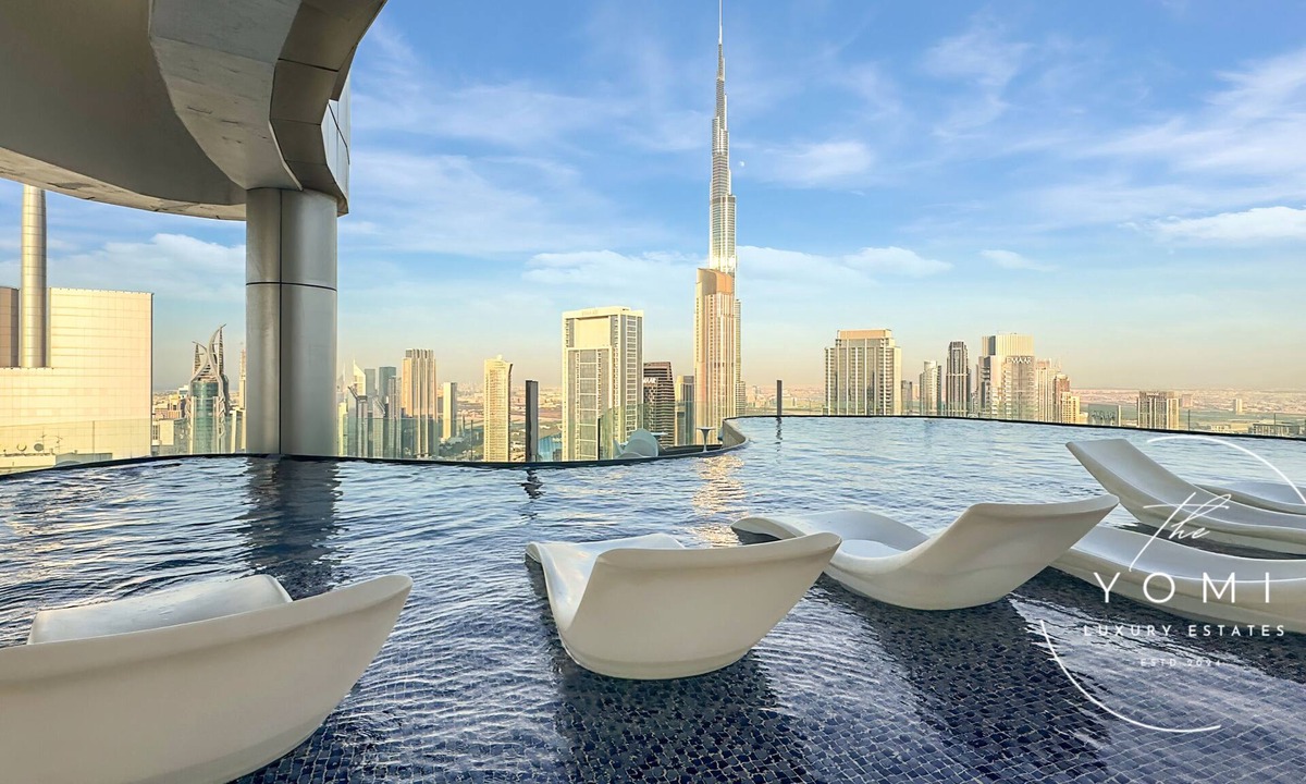 Downtown Dubai Apartment | Panoramic Burj view, Infinity pool, Luxury 2 Bedroom