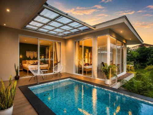 Thong Sala Villa | Paradise Villa - 2BR - Private Pool - Peaceful Garden - 4K SmartTV