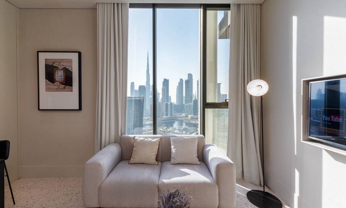 Business Bay Apartment | Prime Studio w/Burj Views Near Downtown and Canal
