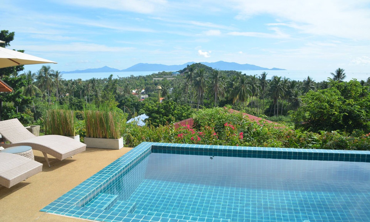 Plai Laem Villa | Sea view villa 185m close to Bophut and Maenam