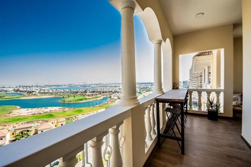 Al Hamra Village Apartment | Serene Lagoon Escape