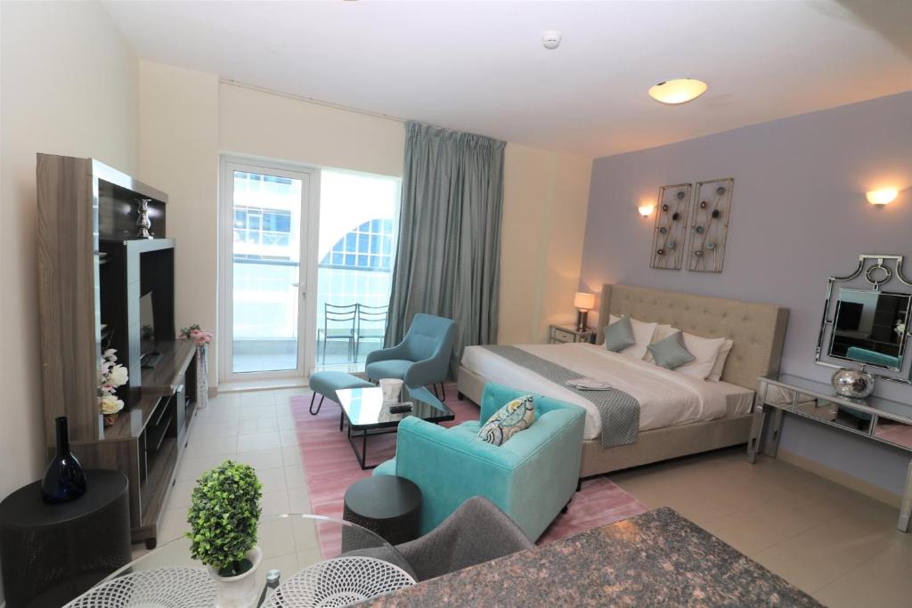 Dubai Sports City Apartment | Sports City Large Studio Cricket Tower