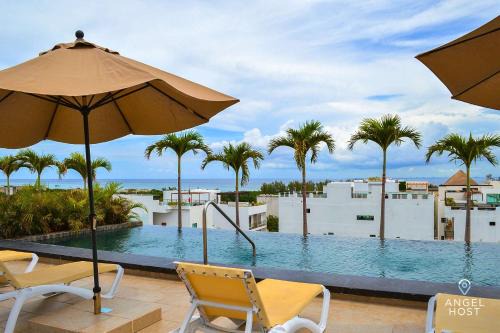 Luis Donaldo Colosio House | Studio on 5th, PVT Balcony, Oceanview Roof Pool