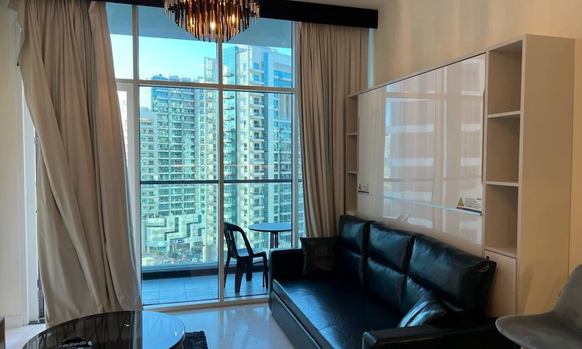 Business Bay Apartment | Super cozy and clean studio for you with Burj Khalifa view