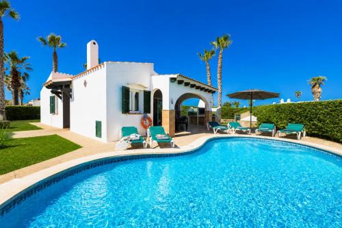 Cap d'Artrutx Villa | Villa Juana Large Private Pool AC WiFi
