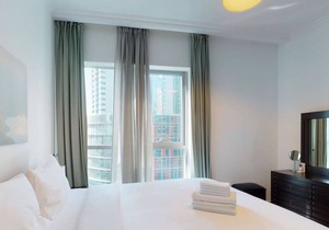 1406 Bay Central · Contemporary One Bedroom in Dubai Marina