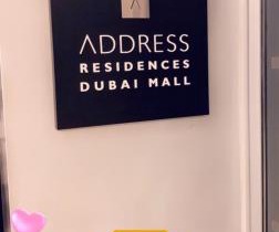 Address Dubai Mall Fashion Avenue 1 bedroom 23 floor