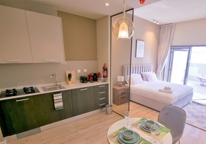 Amazing stay Park View - Superior Studio balcony