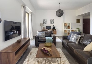 Bright and Stylish 1BR in JBR with Dubai Eye view!