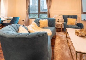 FIRST CLASS 2BR with full BURJ KHALIFA and FOUNTAIN VIEW
