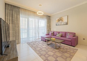 KeyHost - 1BR Apartment Near Five Hotel JVC - K141