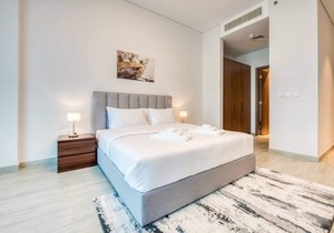 Luxurious 2BR Apartment with Maid's Room