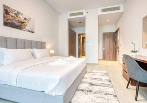 Luxurious 2BR Apartment with Maid's Room