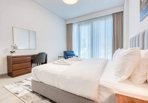 Luxurious 2BR Apartment with Maid's Room
