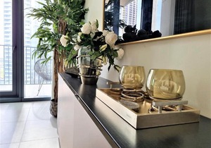 Luxurious Downtown Apt with balcony & View