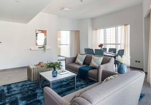 Serene 2BR Apartment with Marina and City Views!