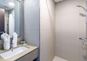 Silkhaus modern studio with Burj Khalifa view in DIFC