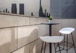 Silkhaus modish studio with Burj Khalifa view, pool access