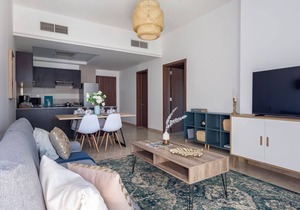 Simply Stunning 1BR Apartment in JVT - Sleeps 3!