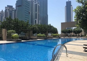 Stunning 2BR Apartment with 2 Balconies in Downtown