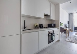 Stunning Studio with Burj Khalifa Views - Sleeps 3