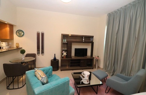 Dubai Sports City Apartment | Ample Studio Apartment in Cricket Tower- Sports City