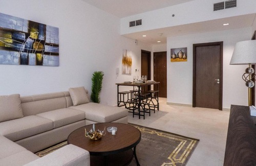 Al Barsha 1 Apartment | Baytik- Stylish 1BR Apartment Al Barsha