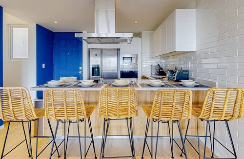 Xpu-Ha House | Blue House 305 | Modern penthouse with sweeping views, al fresco dining, & pool