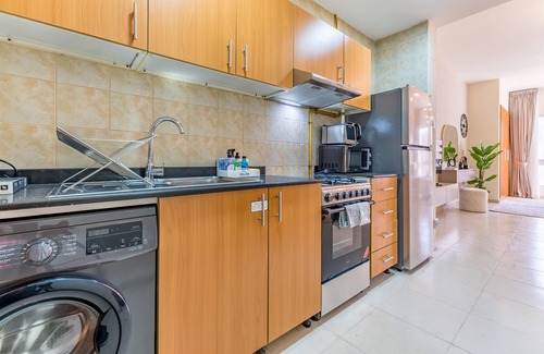 Jumeirah Village Apartment | City Views Studio Close to Attractions, Emirates Garden II Maple 2, JVC