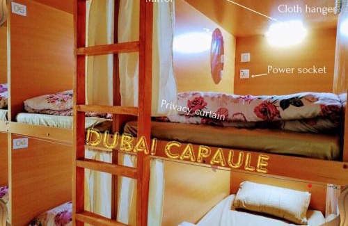 Bur Dubai Hostel | Dubai POD Capsule Hostel Near Sharaf DG & Burjuman Metro Station