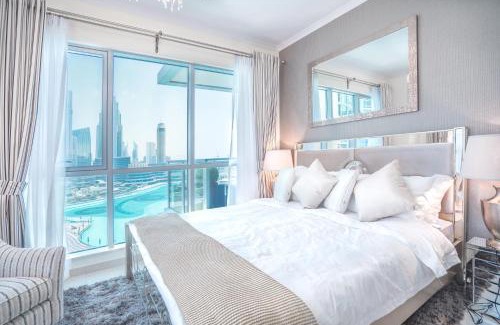 Downtown Dubai Apartment | Elite Royal Apartment - Full Burj Khalifa & Fountain View - Crystal