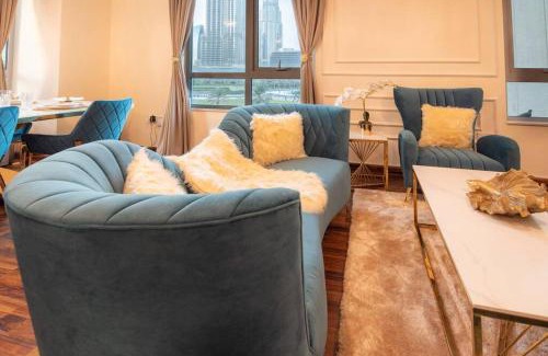 Downtown Dubai Apartment | FIRST CLASS 2BR with full BURJ KHALIFA and FOUNTAIN VIEW