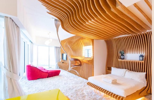 Business Bay Apartment | Futuristic & Unique Studio along Dubai Water Canal