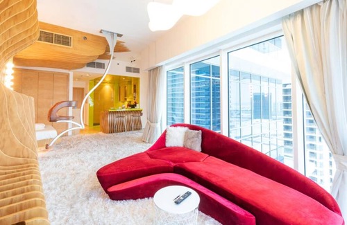 Business Bay Apartment | Futuristic & Unique Studio along Dubai Water Canal
