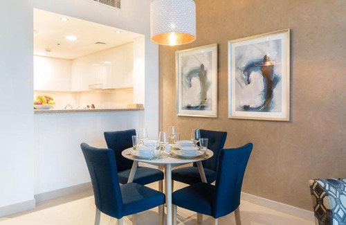 Downtown Dubai Apartment | Maison Privee - Chic Apt with Burj Khalifa Views