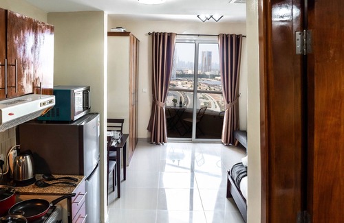 Dubai Production City Apartment | Modern 1-Bedroom with Stunning Views near Dubai Marina